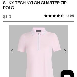 G/FORE Pink Golf Polo